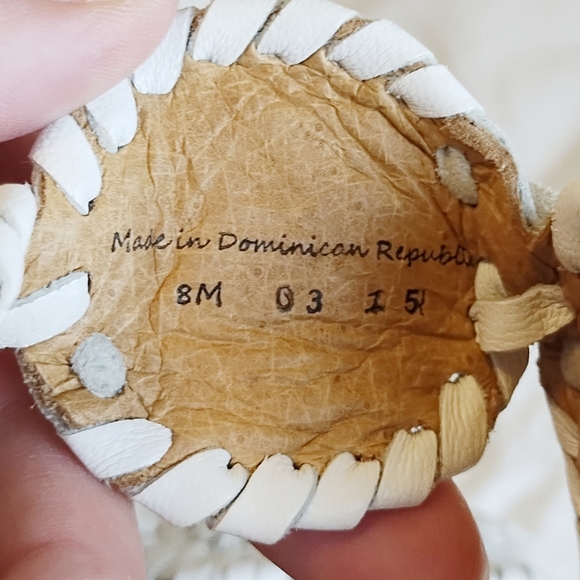 Jack Rogers Luccia Platform Medallion Wedge Sandals Slides White Sz 8 - Picture 6 of 6